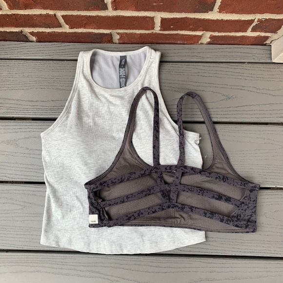 Vuori Tops - Vuori Pose Plyo Tank and Vuori Yosemite Sports Bra